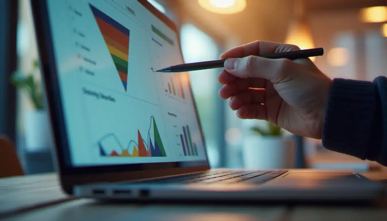 Écran d'ordinateur montrant plusieurs outils data marketing en comparaison, illustration des plateformes analytiques utilisées en marketing digital