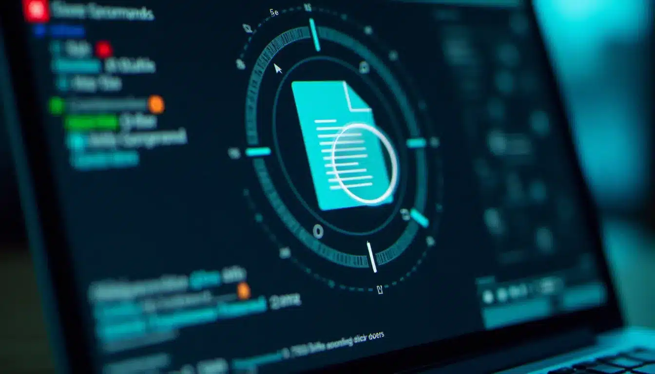Écran d'ordinateur affichant une interface d'analyse de sécurité avec indicateurs de détection de virus total